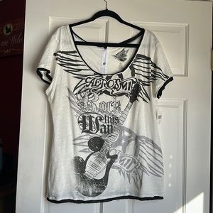 Disney Parks Rock ń Rollercoaster Aerosmith Shirt